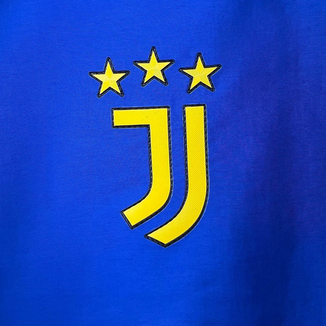 2023-2024 Juventus Reversible Windbreaker（Blue-red）Soccer Jersey 1:1 Thai Quality