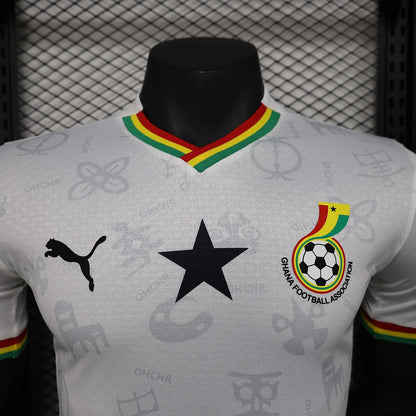 2024/2025 Player Version Ghana National Team Home Football Shirt 1:1 Thai Quality