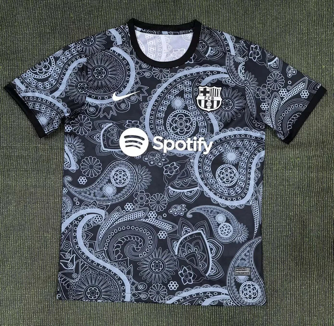 2024/2025 Barcelona Training Wear black Football Shirt 1:1 Thai Quality