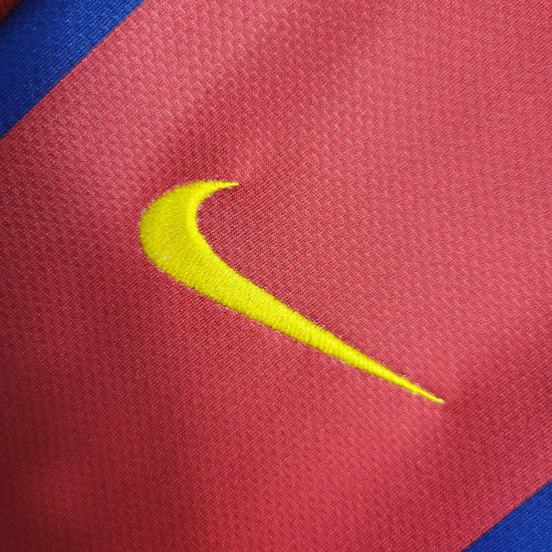 Retro Barcelona Football Shirt Home 2007/2008 1:1 Thai Quality