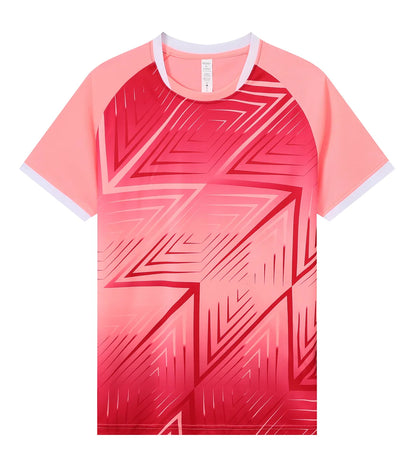 2024 6008 Football Training Wear Pink