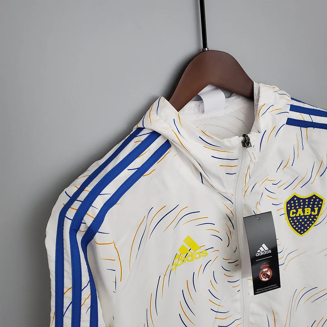 Windbreaker White Boca Juniors Jersey 1:1 Thai Quality