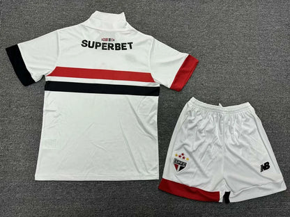 2024/2025 São Paulo Home Jersey 1:1 Thai Quality Kids Size