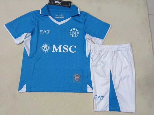 2024/2025 Napoli Home Soccer Jersey 1:1 Thai Quality Kids Size