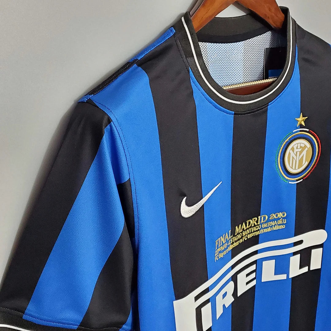 2009/2010 Retro Internazionale Milan Home Football Jersey 1:1 Thai Quality