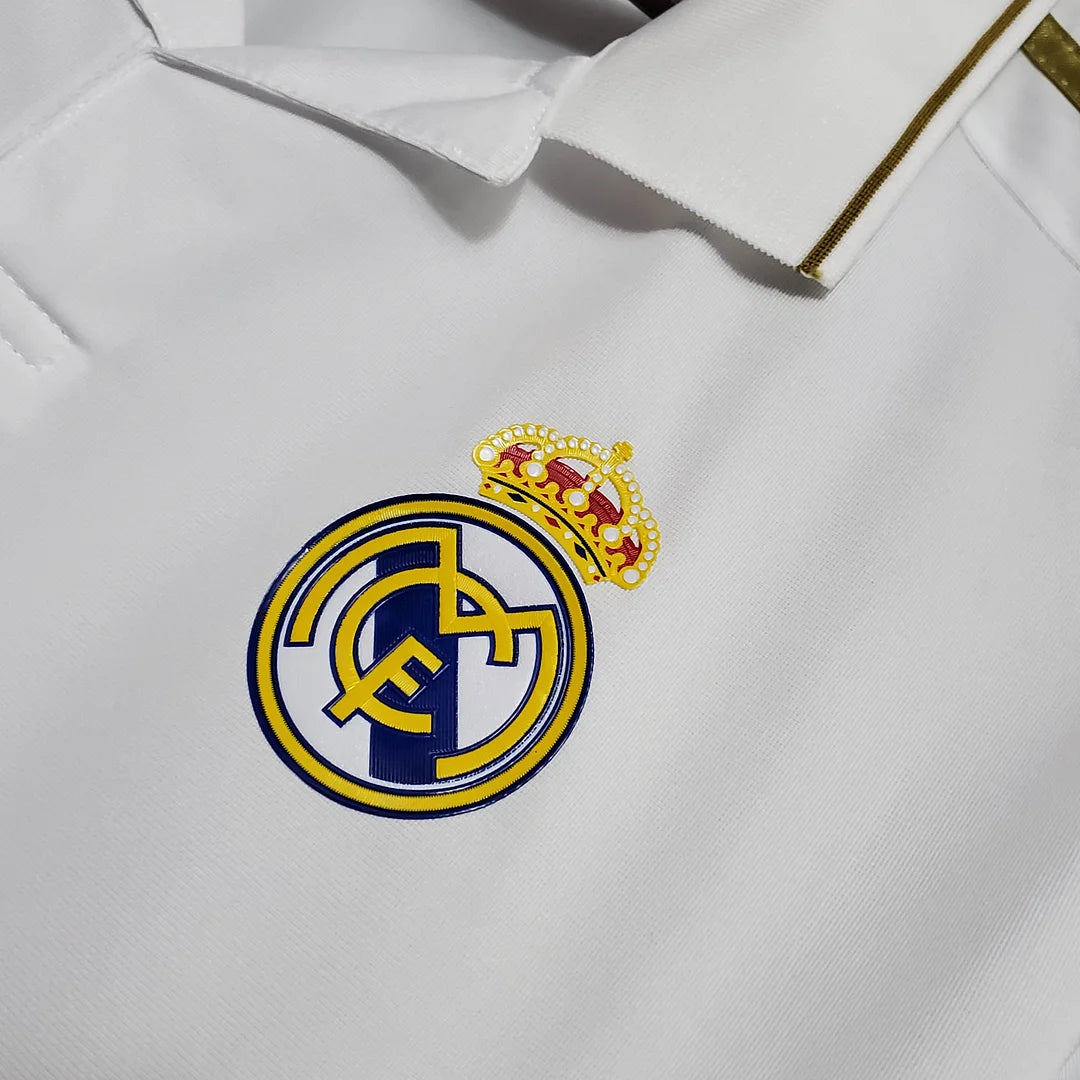 2011/2012 Retro Long Sleeve Real Madrid Home