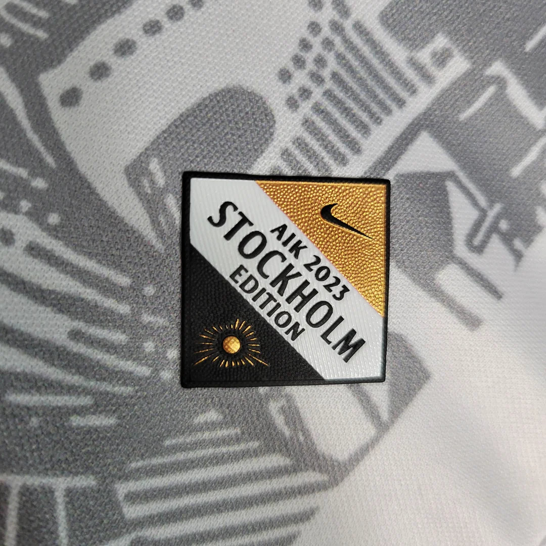 2023 AIK Fotboll Stockholm Special Edition White Football Shirt 1:1 Thai Quality