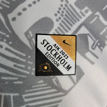 2023 AIK Fotboll Stockholm Special Edition White Football Shirt 1:1 Thai Quality