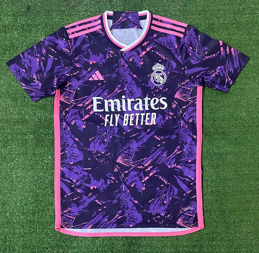 2024/2025 Real Madrid Special Edition Purple Football Shirt1:1 Thai Quality