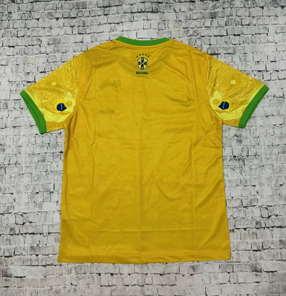 2024 Brazil Special Edition Jesus Yellow Football Shirt 1:1 Thai Quality