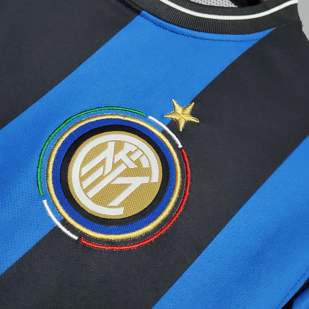 2009/2010 Retro Internazionale Milan Home Football Jersey 1:1 Thai Quality