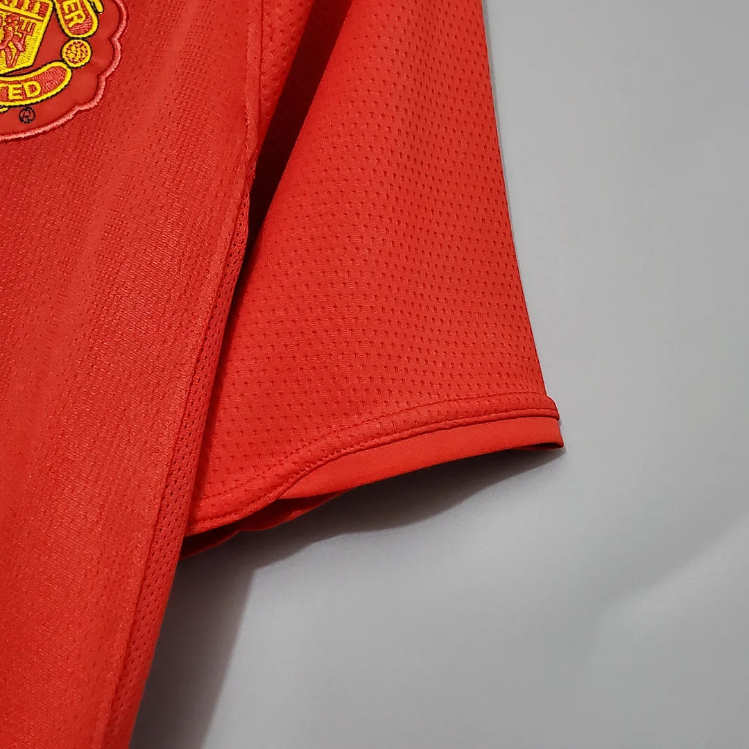 2007/2008 Retro Manchester United Home Champions League Edition Football Shirt 1:1 Thai Quality