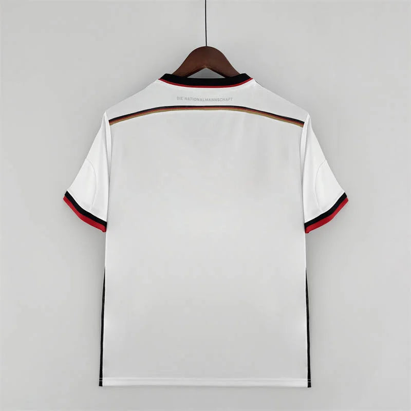 2014 Retro Germany Home Soccer Jersey