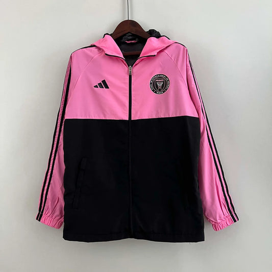 2023 Inter Miami Windbreaker （pink-black） Soccer Jersey 1:1 Thai Quality