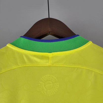 2022 World Cup Brazil Home Soccer Jersey