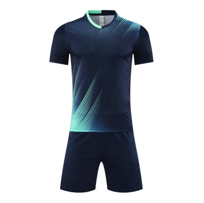 2024 009 Football Training Wear Cyan