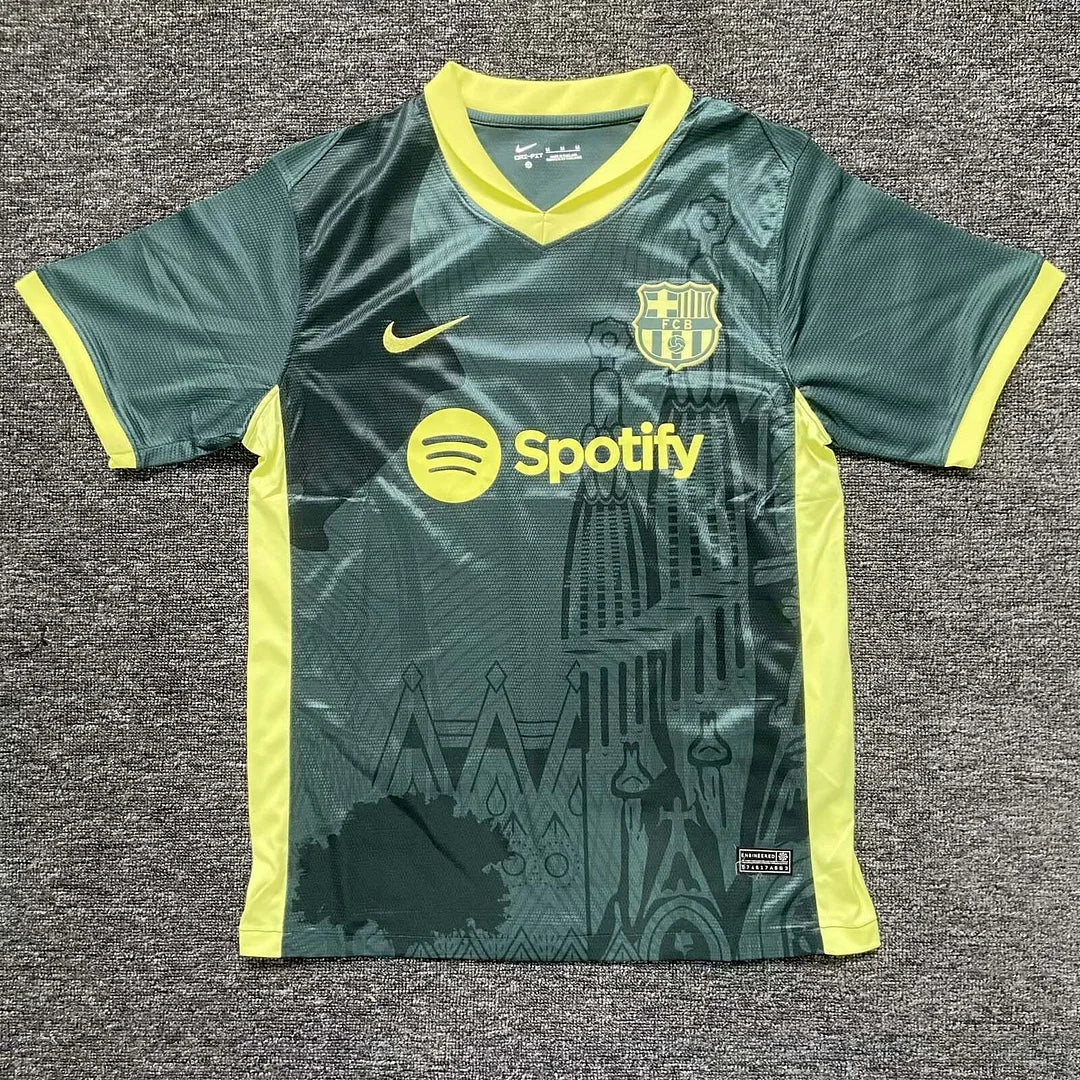 2024/2025 Barcelona Special Edition Green Football Shirt 1:1 Thai Quality