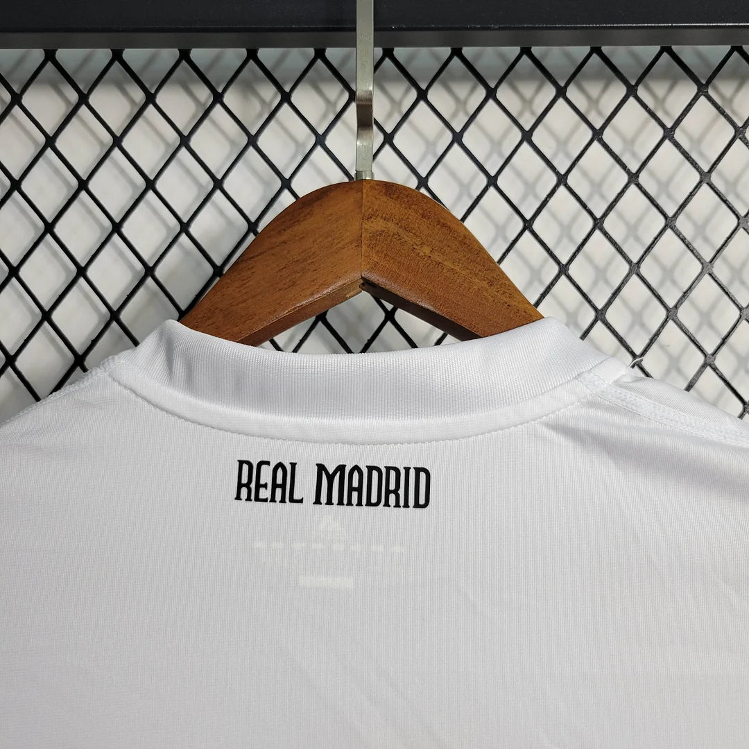 2010/2011 Retro Long Sleeve Real Madrid Home Soccer Jersey 1:1 Thai Quality