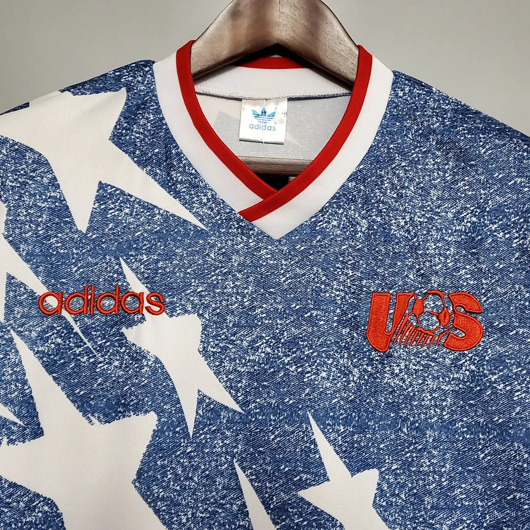 1994 Retro United States Soccer Jersey Home