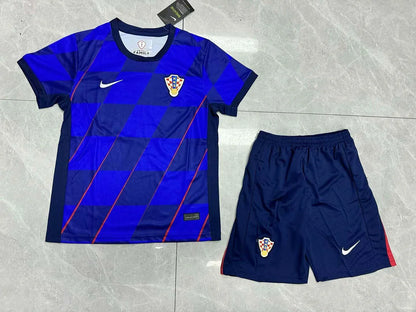 2024 Croatia National Team Away Football Shirt 1:1 Thai Quality Kids Size