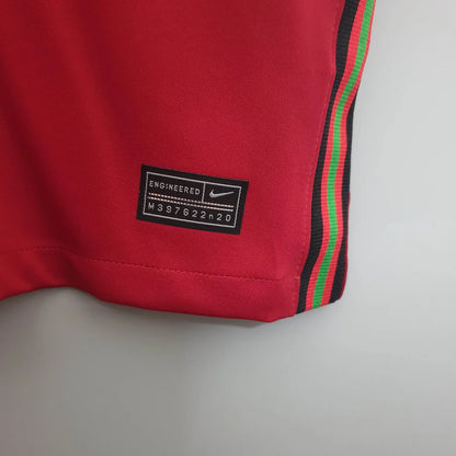 2020 Football Shirt Portugal Red Home