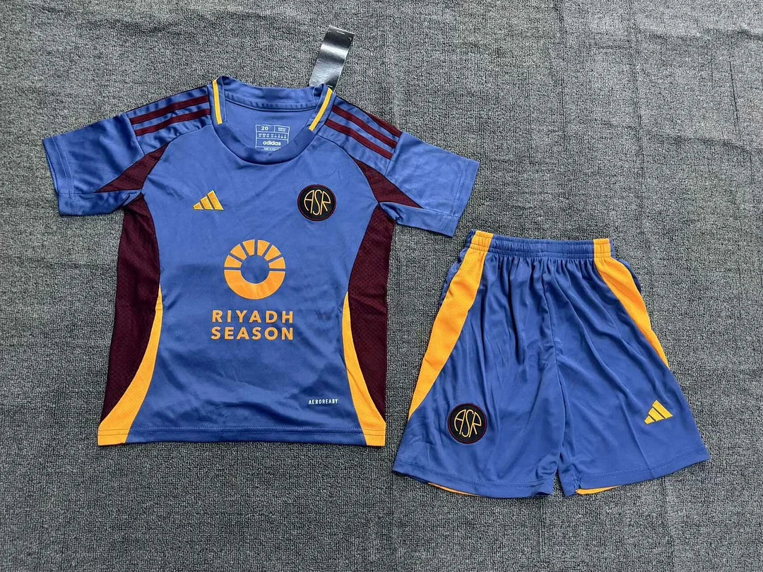 2024/2025 Roma Third Away Soccer Jersey 1:1 Thai Quality Kids Size