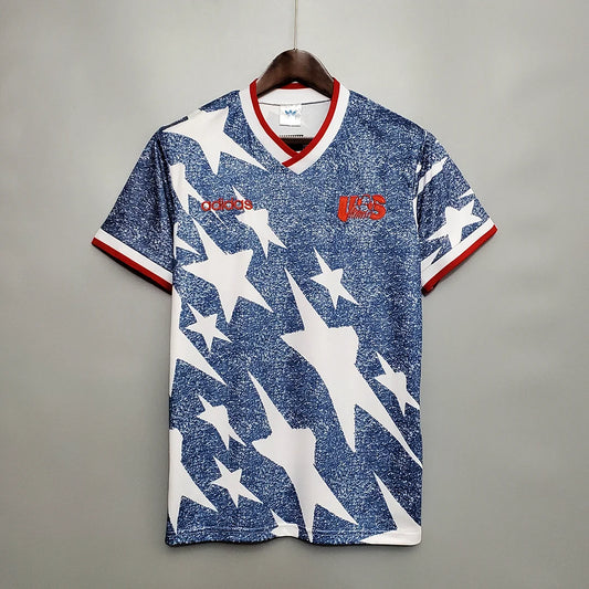 1994 Retro United States Soccer Jersey Home