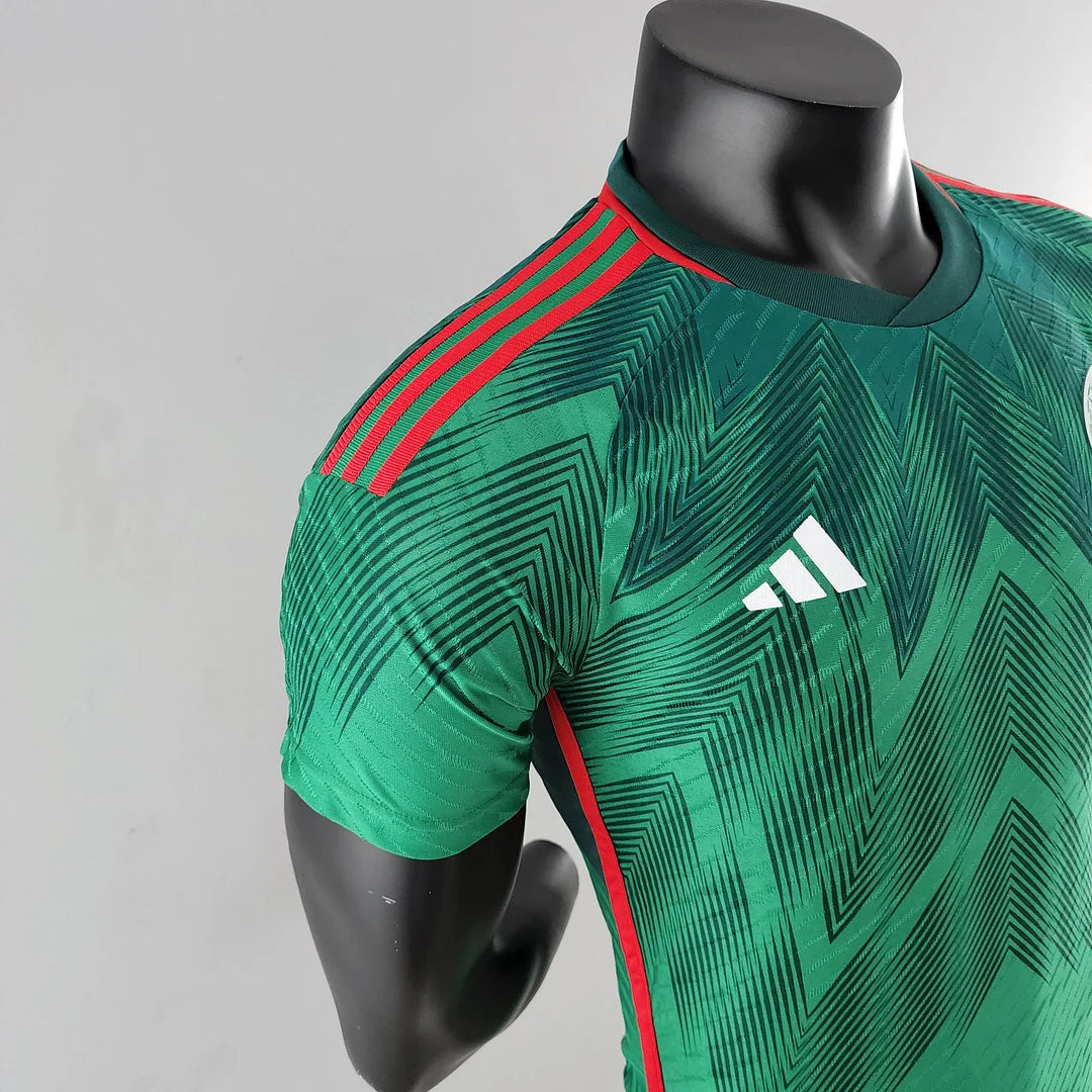 2022 FIFA World Cup Player Version Mexico Home Soccer Jersey