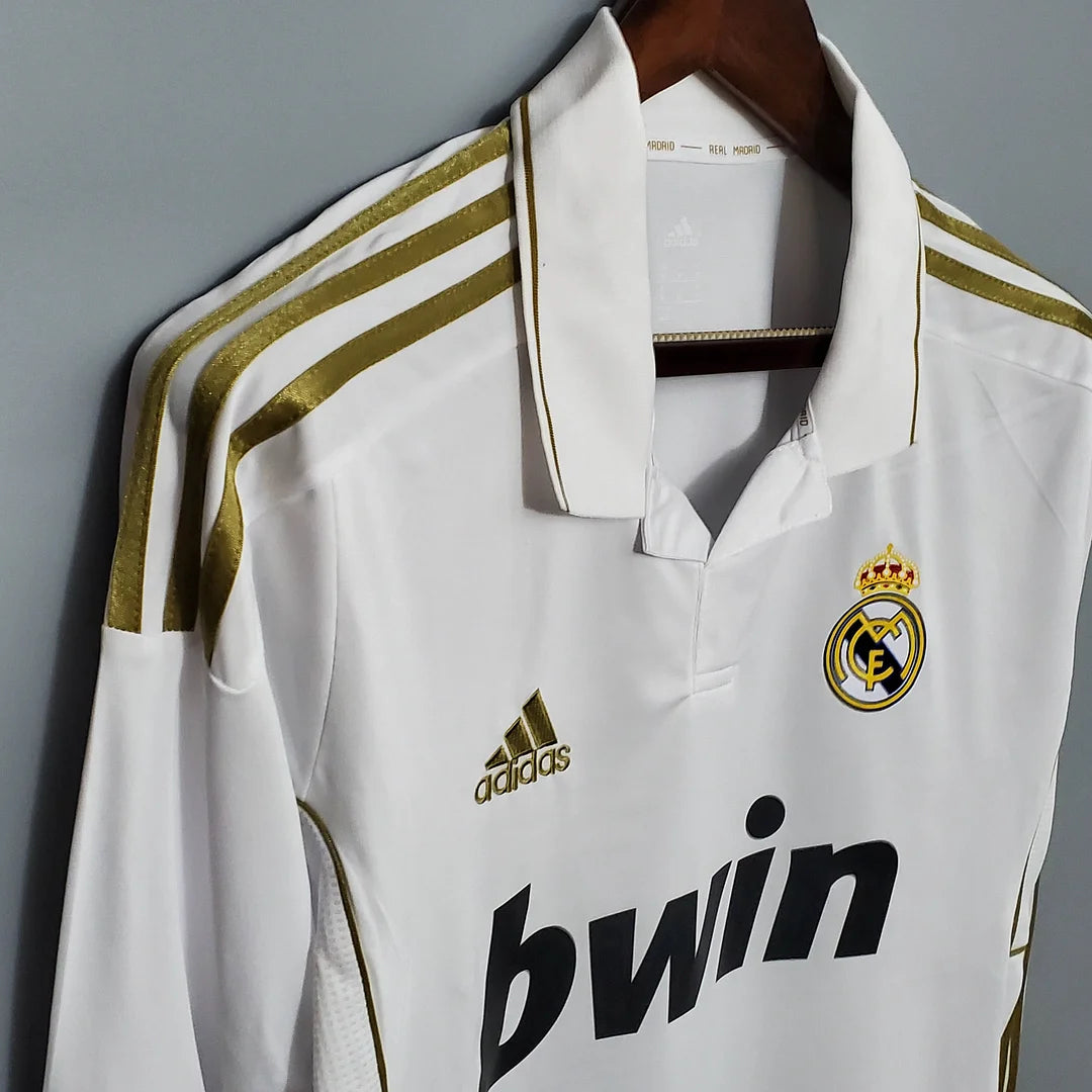 2011/2012 Retro Long Sleeve Real Madrid Home