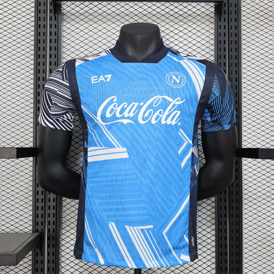 2024/2025 Napoli Player Version Napoli Pre-race suit Soccer Jersey 1:1 Thai Quality