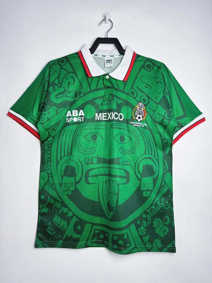 1998 Retro Mexico Home Football Shirt 1:1 Thai Quality