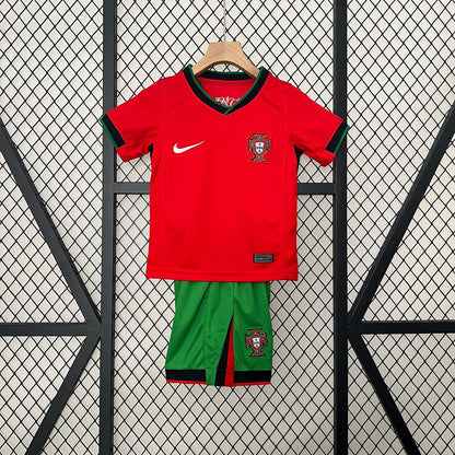 2024 Portugal Home Football Shirt 1:1 Thai Quality Kids Size