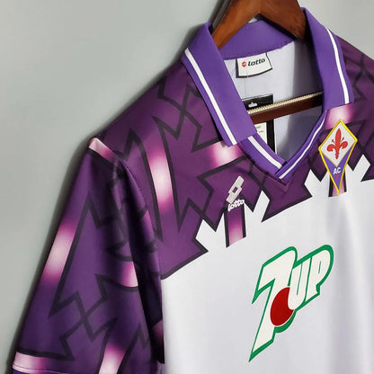 1992/1993 Retro Fiorentina away football shirt 1:1 Thai quality