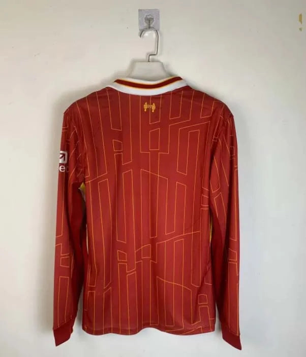 2024/2025 Long Sleeve Liverpool Home Football Shirt 1:1 Thai Quality