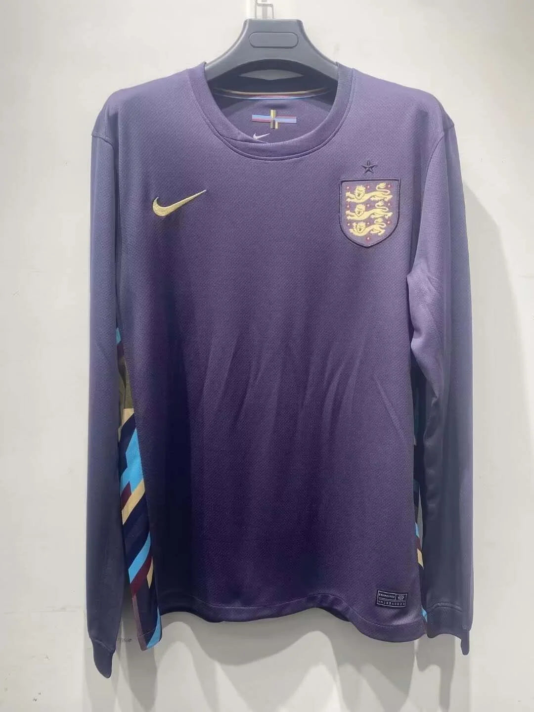 2024 Long Sleeve England Away Football Shirt 1:1 Thai Quality