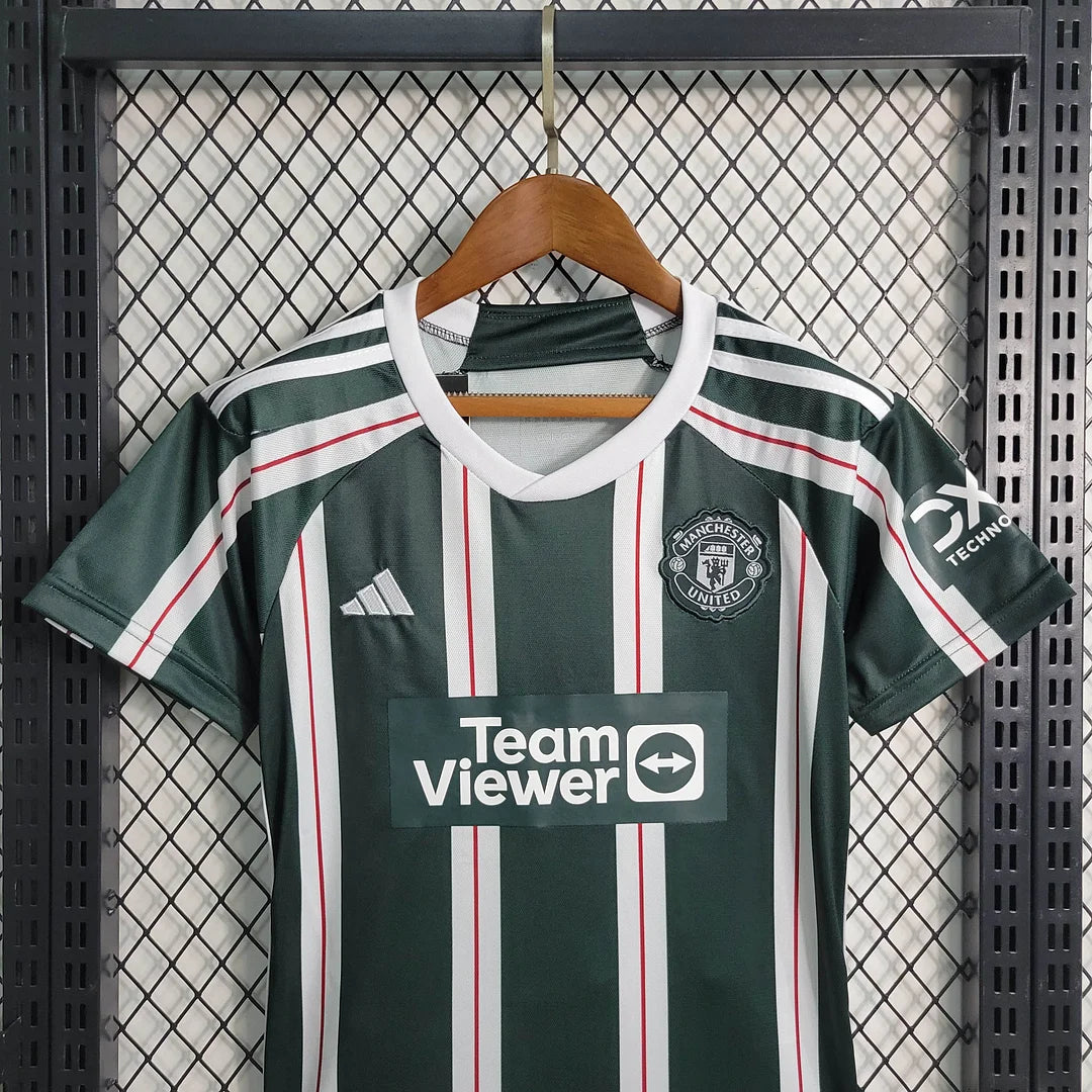 2023/2024 Manchester United Away Football Shirt 1:1 Thai Quality Kids Size