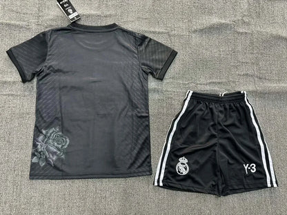 2024/2025 Real Madrid Y-3 Special Edition Black Football Shirt 1:1 Thai Quality Kids Size