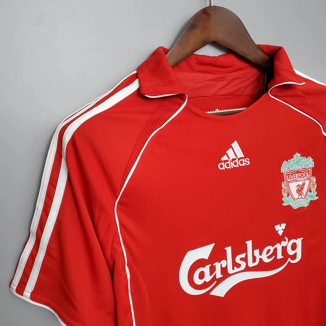 2006/2007 Retro Liverpool Football Shirt Home 1:1 Thai Quality