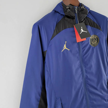 2022 PSG Windbreaker Commemorative Edition Blue And Black