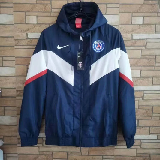 2022/2023 PSG Windbreaker Blue And White