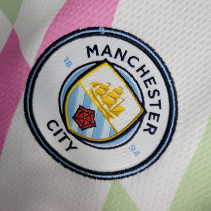 2023/2024 Manchester City Training Suit White Football Shirt 1:1 Thai Quality