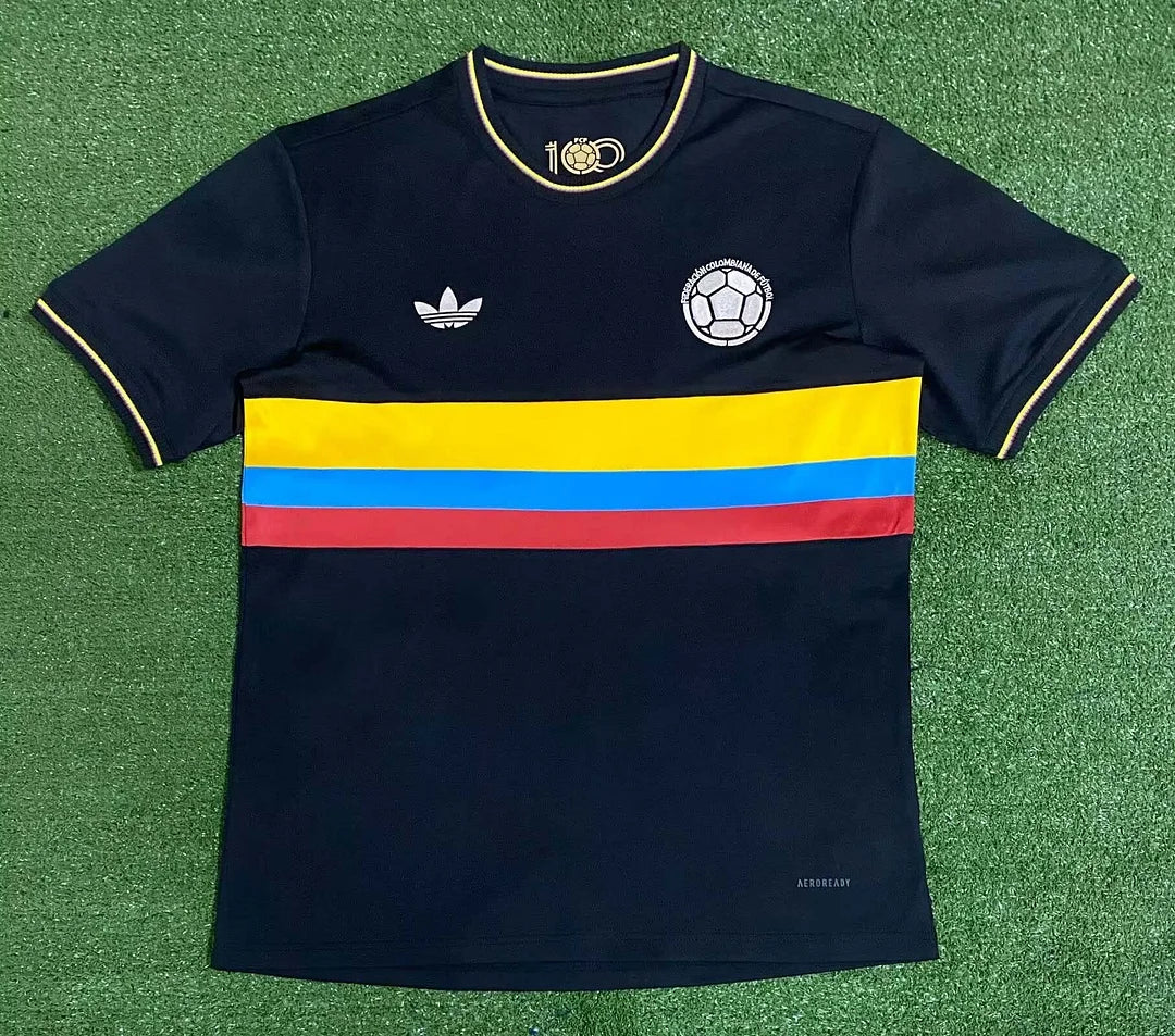 2024 Colombia 100th anniversary edition Black Football Shirt 1:1 Thai Quality