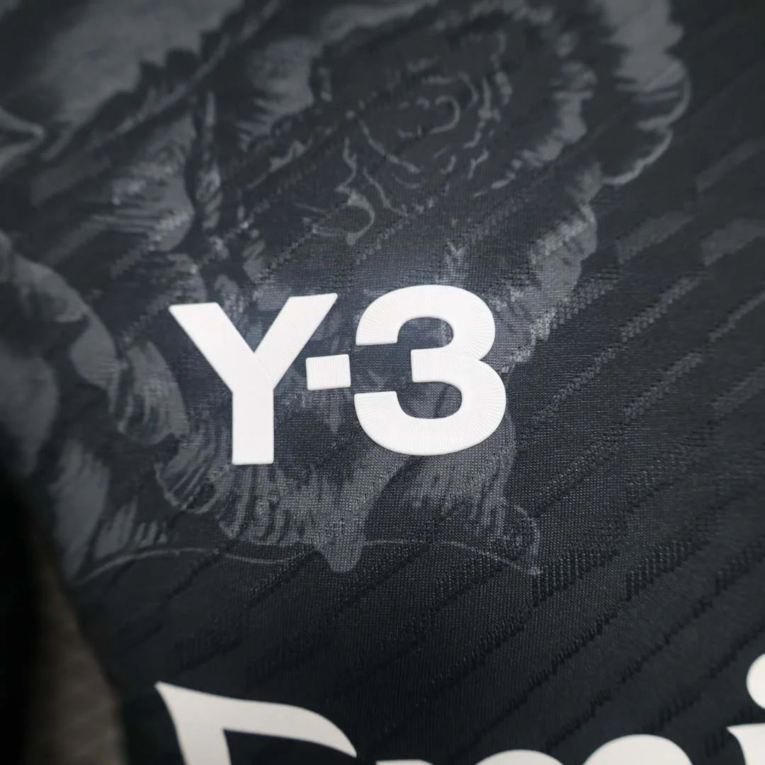 2024/2025 Player Version Real Madrid Y-3 Special Edition Black Football Shirt 1:1 Thai Quality