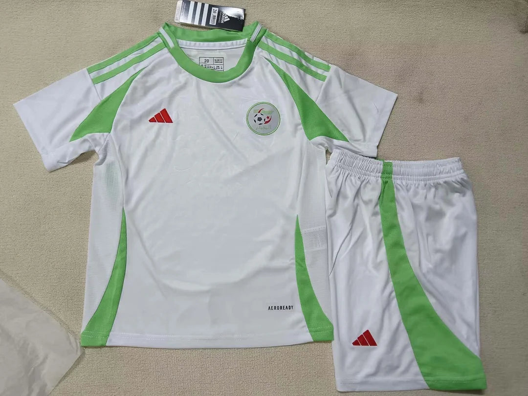 2024/2025 Algeria National Team Home Football Shirt 1:1 Thai Quality Kids Size