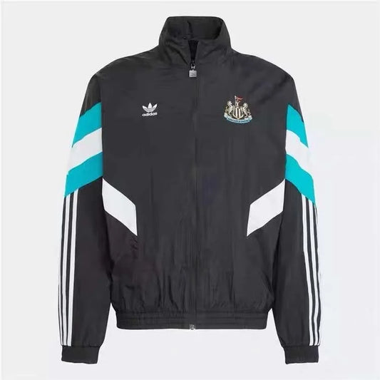 2024/2025 Newcastle United Windbreaker Black Soccer Jersey 1:1 Thai Quality