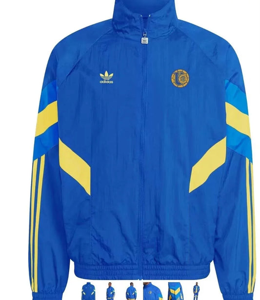 2024/2025 Tigres Jersey Windbreaker blue Soccer Jersey 1:1 Thai Quality