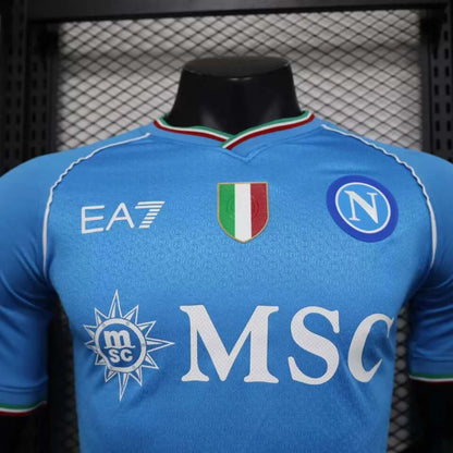 2023/2024 Napoli Player Version Home Soccer Jersey 1:1 Thai Quality