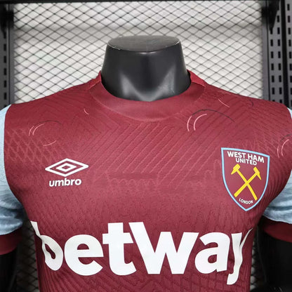 2023/2024 Player Version West Ham United Home Football Shirt 1:1 Thai Quality