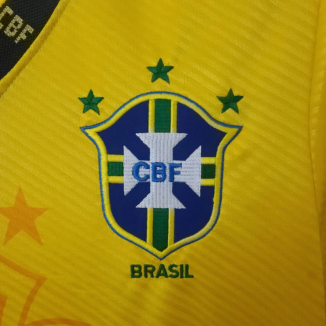 1994 Retro Brazil Home Soccer Jersey