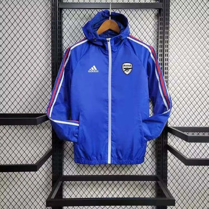 2024/2025 Arsenal  Windbreaker Blue Soccer Jersey 1:1 Thai Quality